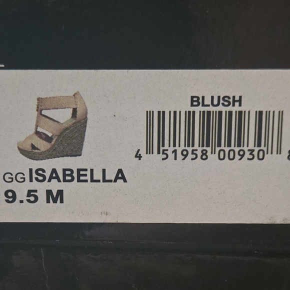 Isabella By BGB Los Angeles Pink Wedges for Effortless Elegance - Picture 5 of 5